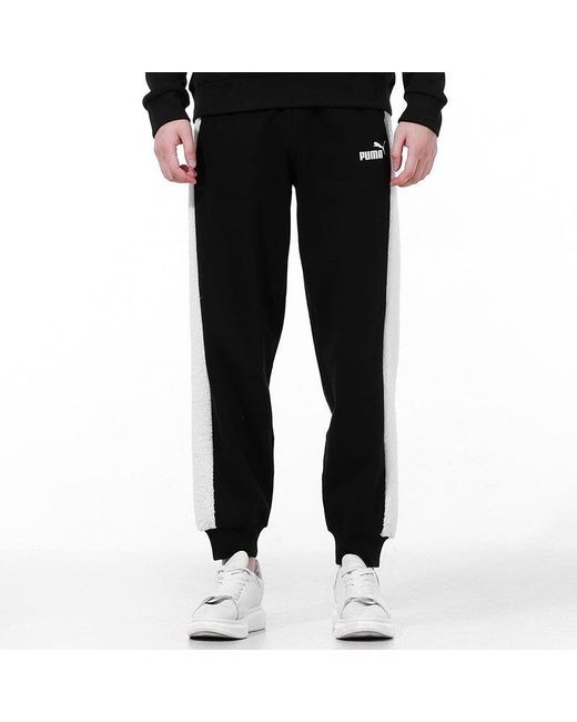 PUMA Black Fleece Blocking Pants for men