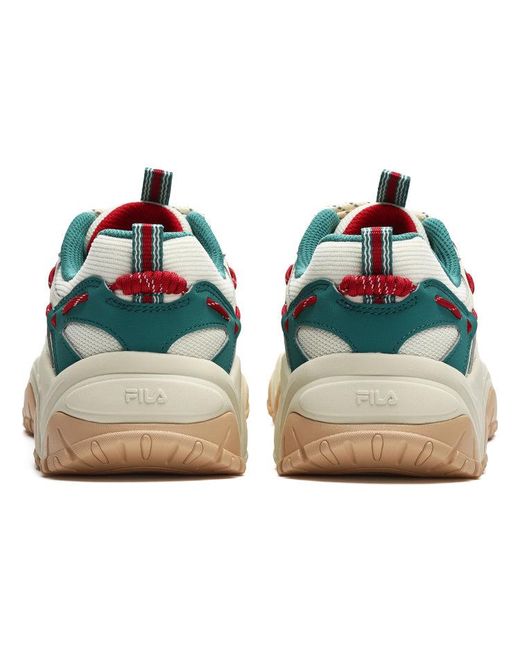 Fila Blue (Wmns) Fluid 4 Sneakers 'Cream'