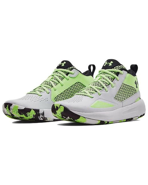 Under Armour Green Lockdown 5 'Halo Quirky Lime' for men