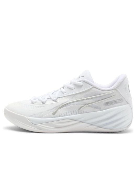 PUMA White All-Pro Nitro for men