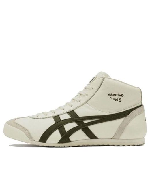 Onitsuka Tiger White Mexico Mid Runner 'Cream' for men