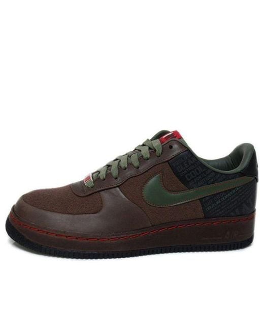 Nike Brown Air Force 1 Supreme 07 Natt 'Original Six' for men