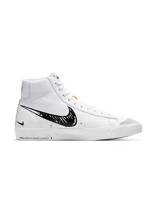 Nike White Blazer Mid 77 'Sketch for men