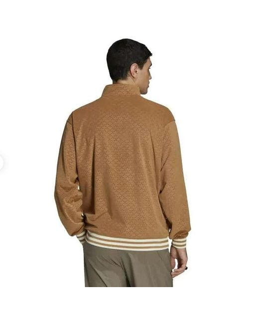 Adidas Brown Originals Funnel Velour for men