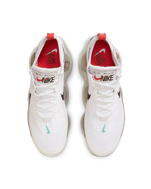 Nike White Air Max Scorpion Flyknit 'Leap High' for men