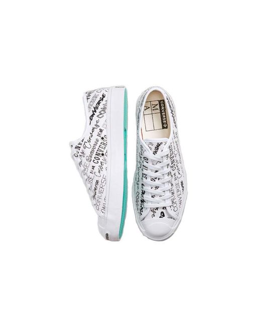 Converse White Wordmark Jack Purcell for men
