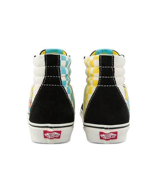 Vans Blue The Simpsons X Sk8-Hi 'Simpsons Family 1987-2020' for men