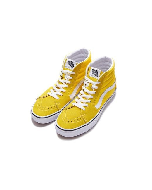 Vans Yellow Sk8-Hi 'Cyber' for men