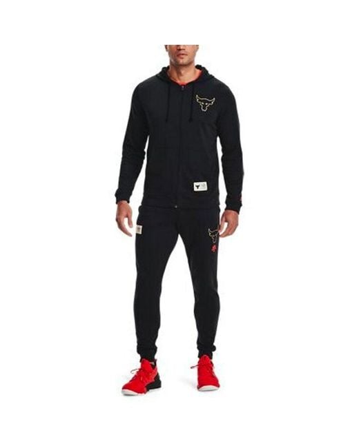 Under Armour Blue Project Rock Leisure Running Training Sports Jacket for men