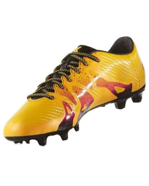 Adidas Yellow X 15.3 Fg/Ag for men