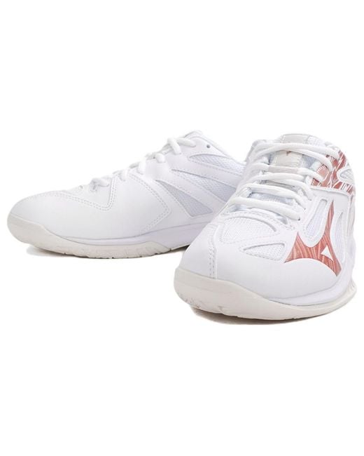 Mizuno White (Wmns) Thunder Blade 3 Rose'