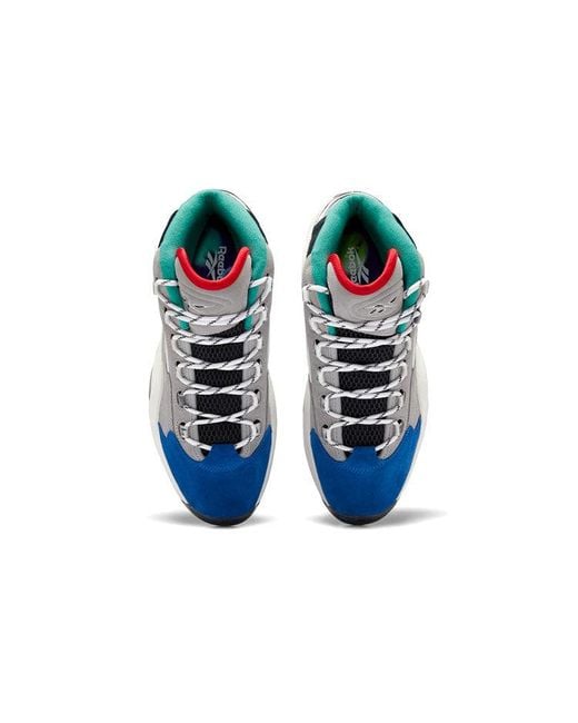 Reebok Blue Question Mid 'Draft Night' for men
