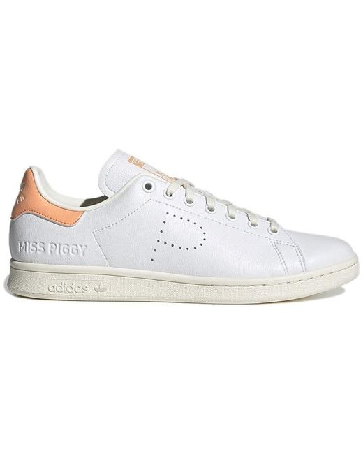 Adidas White Disney X Stan Smith 'Miss Piggy & Kermit' for men