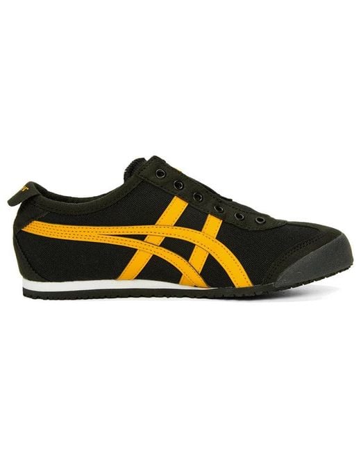 Onitsuka Tiger Black Mexico 66 Slip-On Tiger' for men