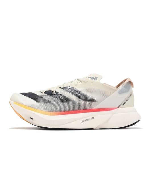 Adidas White Adizero Adios Pro 3 'Ivory Pack' for men