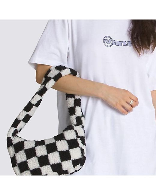 Vans Black Half Pipe Shoulder Bag Marshmallow'