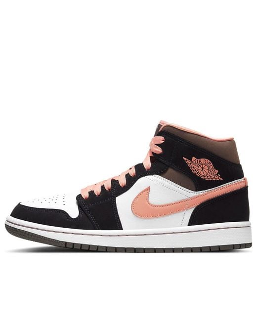 Nike Black (Wmns) 1 Mid Se 'Peach Mocha'