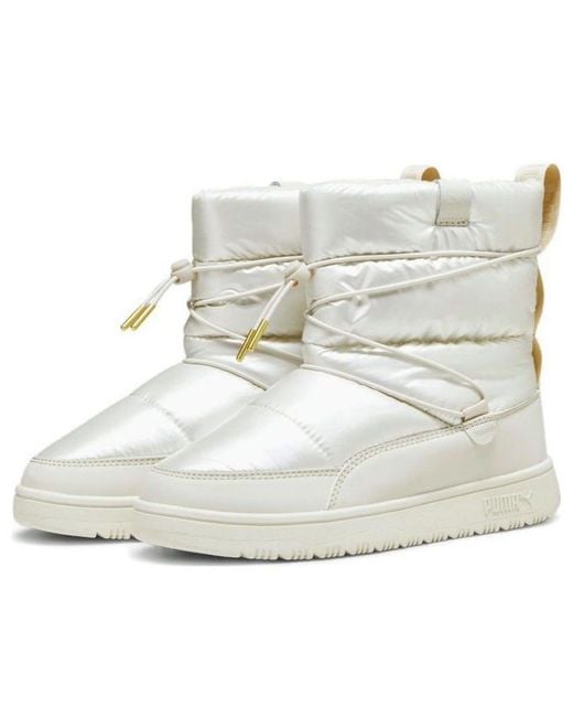 PUMA White (Wmns) Snowbae Wns Patent