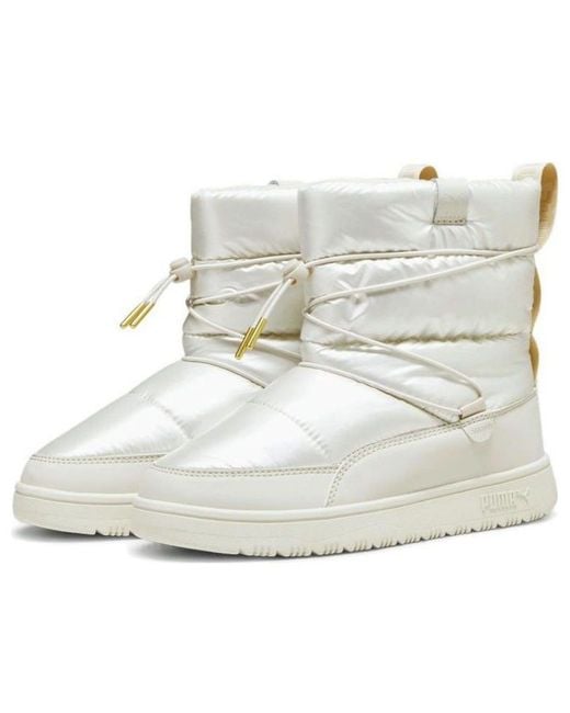 PUMA White (Wmns) Snowbae Wns Patent