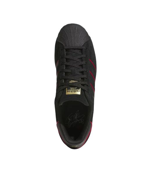 Adidas Black X Felipe Gustavo Superstar 'Maiden' for men