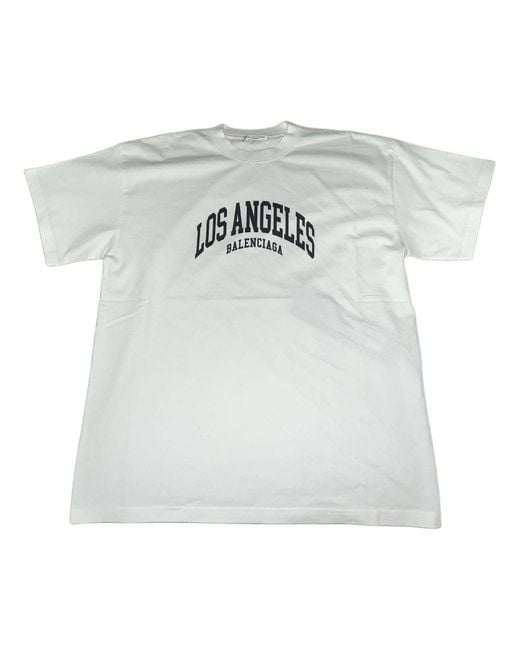Balenciaga White (Wmns) Los Angeles City T-Shirt