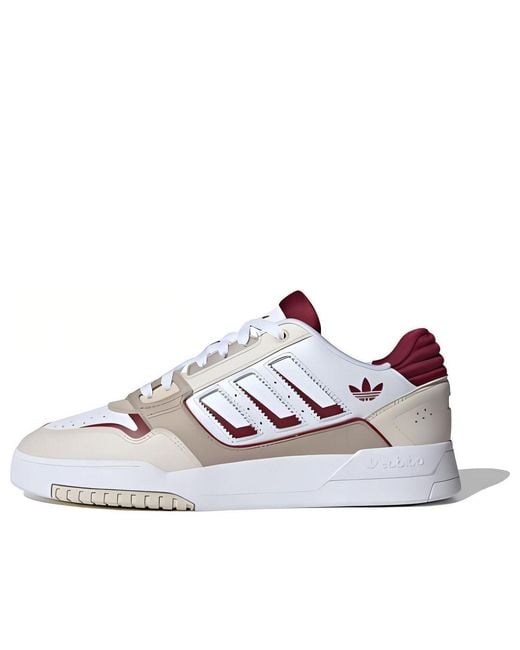 Adidas White Drop Step Low 2.0 for men