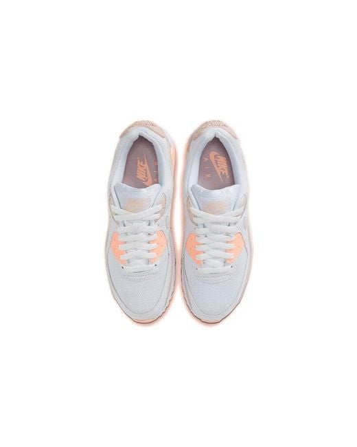 Nike White (Wmns) Air Max 90 Barely Rose'