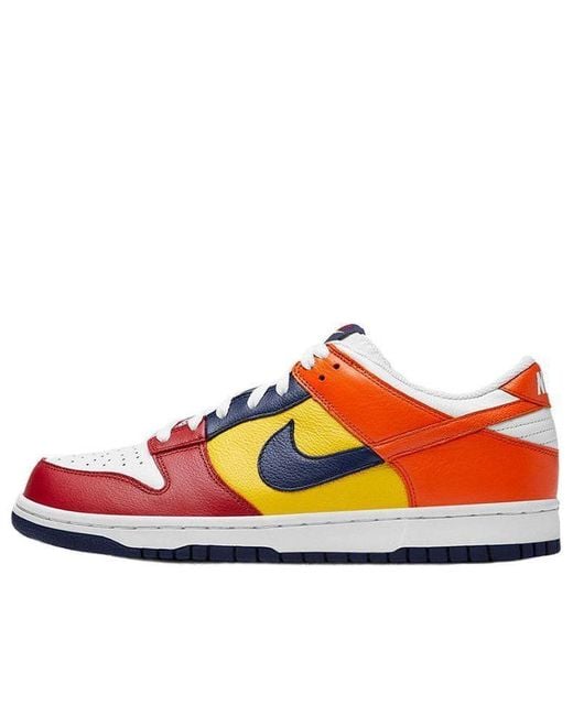 Nike Red Dunk Low Japan Qs 'What The' for men