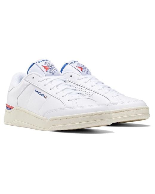 Reebok White Ad Court Skate Shoes for men