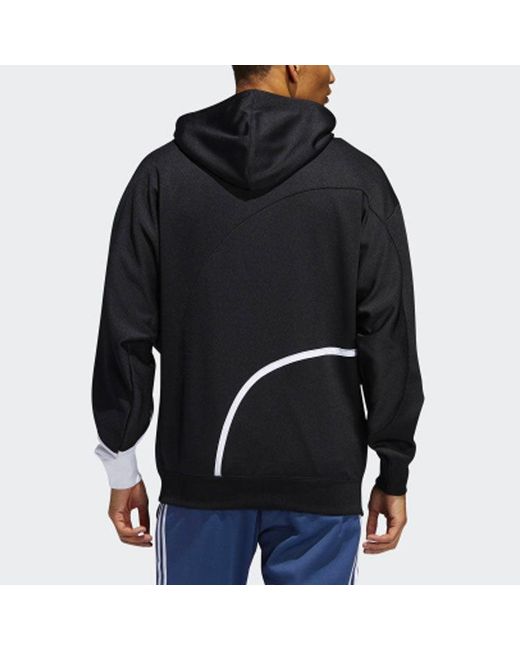Adidas Black Originals Casual Sports Gradient Pullover for men
