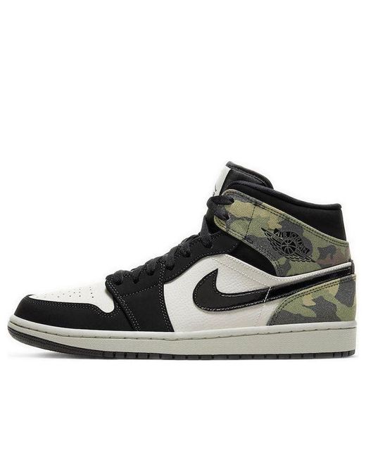 Nike Black 1 Mid 'Camo' for men