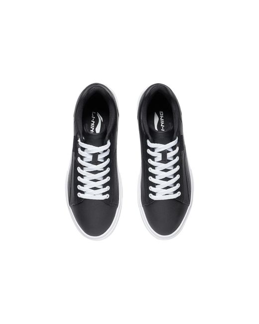 Li-ning Brown Classic Skateboarding Low for men