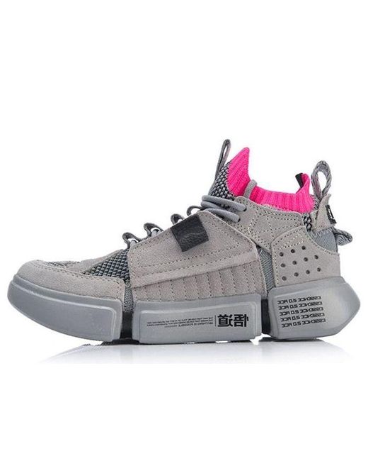 Li-ning Gray (Wmns) Essence 2 Ace X Paris Fashion Week