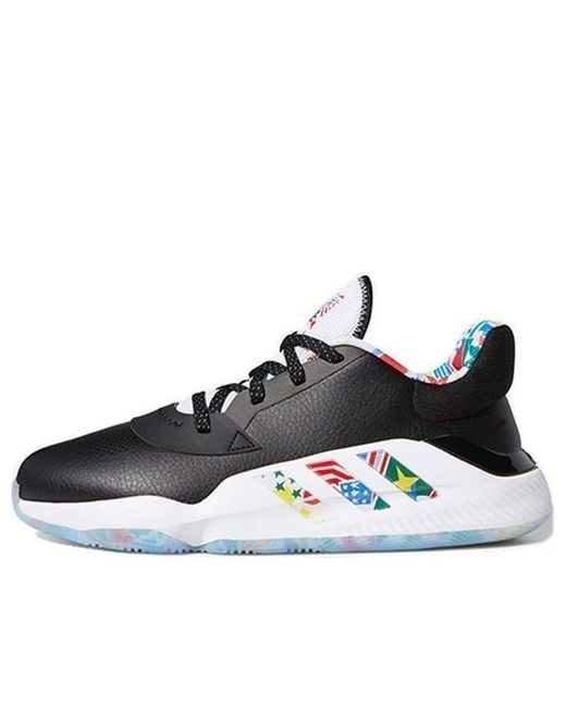 Adidas Black Pro Bounce 2019 Low Fiba 'Ball Around The World' for men