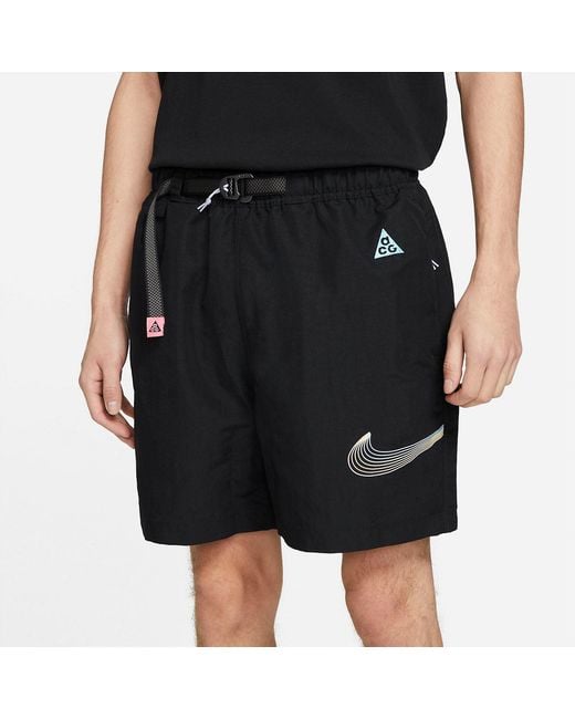 Nike Black Acg Betrue Trail Shorts for men