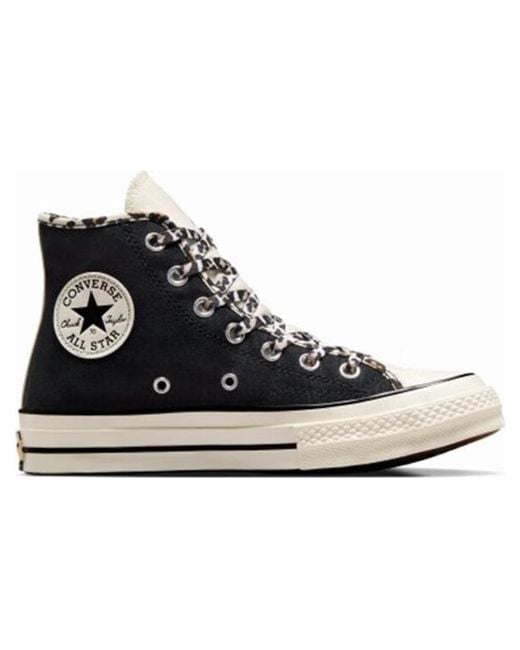 Converse Black (Wmns) Chuck Taylor 70S 'Leopard' for men