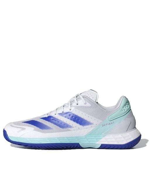 Adidas Blue Defiant Speed 2 Tennis Lucid Aqua' for men