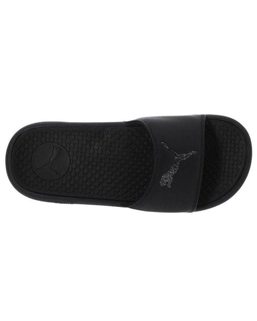 PUMA Black (Wmns) Cool Cat Sport Glitter Slipper