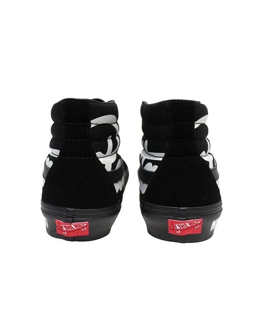 Vans Black Patta X Vault Sk8-Hi Reissue Vlt Lx 'Mean Eyed Cat for men
