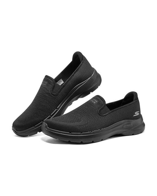 Skechers Black Go Walk 6 for men