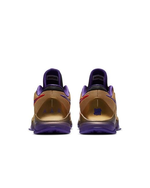 Nike Brown X Undefeated Zoom Kobe 5 Protro 'Hall Of Fame' for men