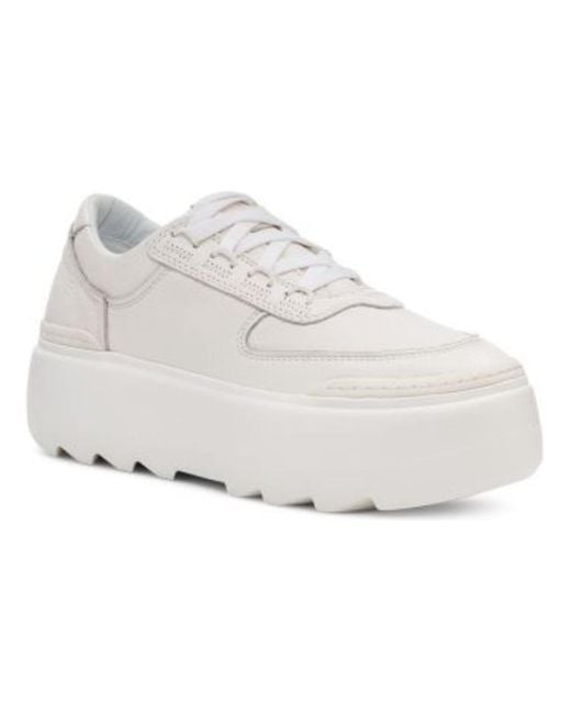 Ugg White (Wmns) Marin Mega Lace Shoe'Bright'