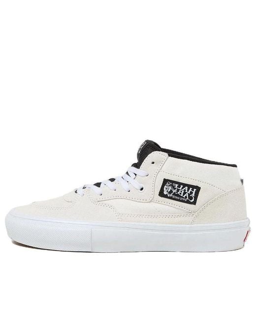 Vans White Skate Half Cab for men