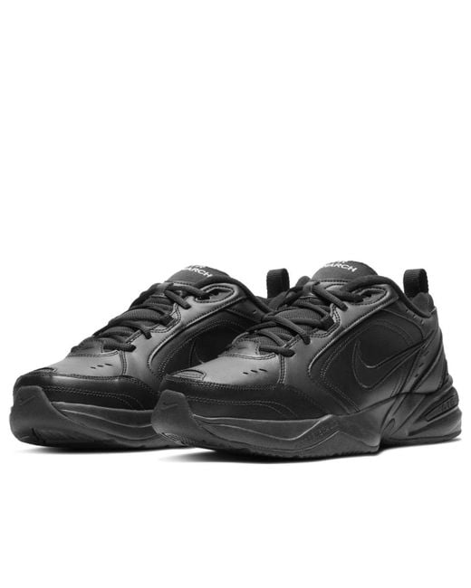 Nike Black Air Monarch Iv Workout Shoes for men