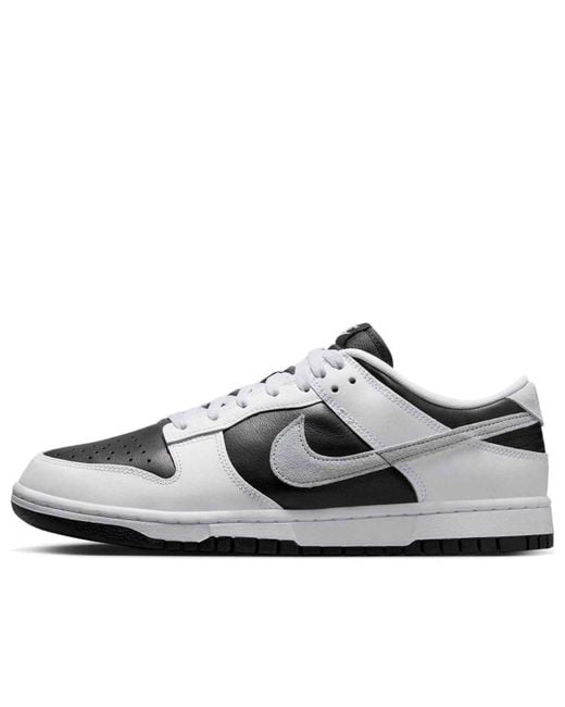 Nike White Dunk Low 'Reverse Panda 2.0' for men