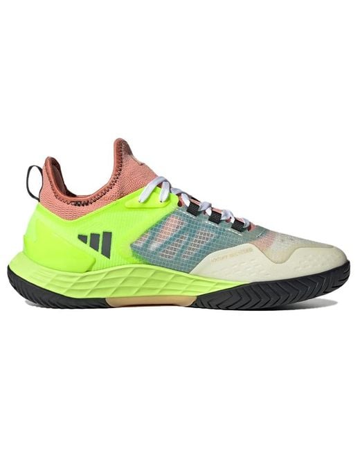 Adidas Green Adizero Ubersonic 4.1 'Off Lucid Lemon' for men