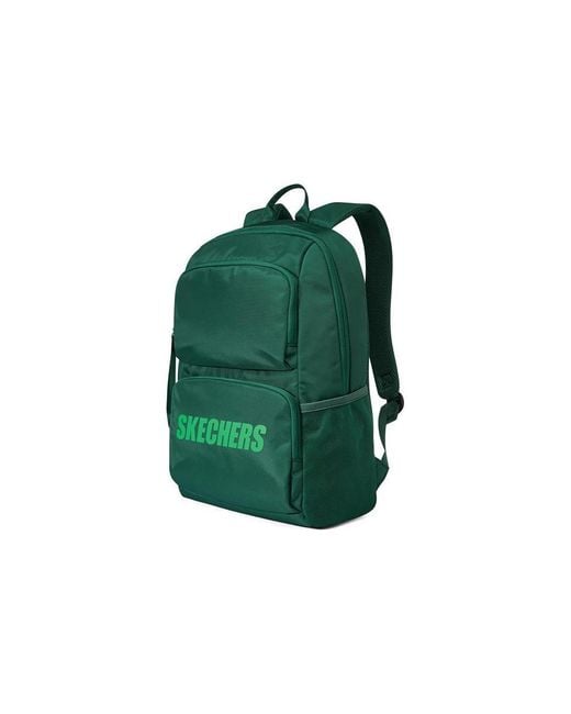 Skechers Green Logo Graphic Backpack for men