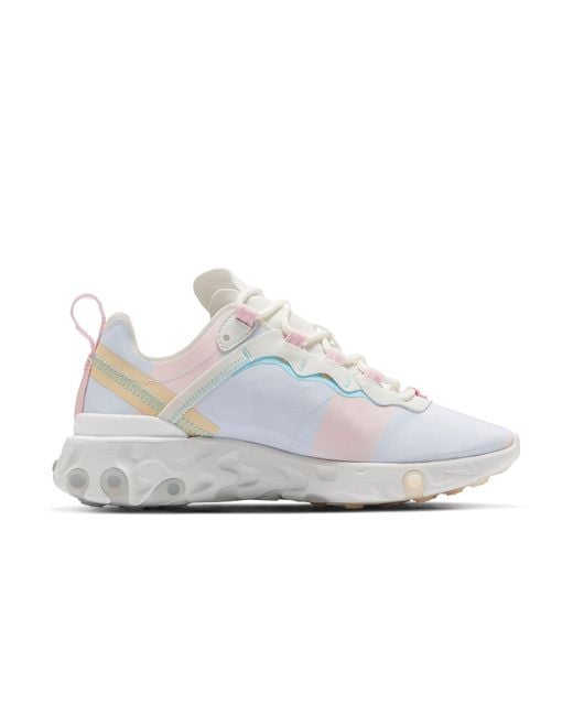 Nike White (Wmns) React Element 55 Light