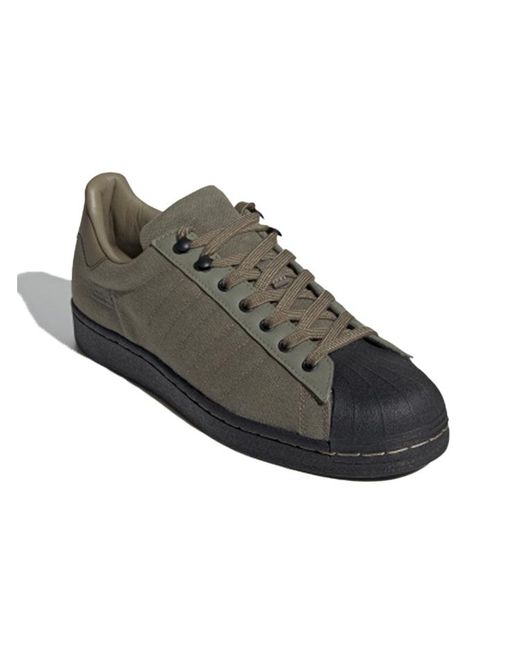 Adidas Brown Originals Superstar Army for men