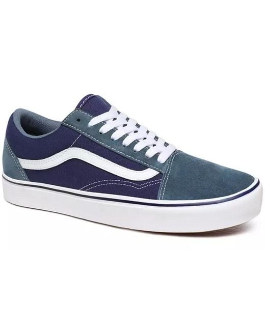 Vans Blue Suede And Textile Comfycush Old Skool for men